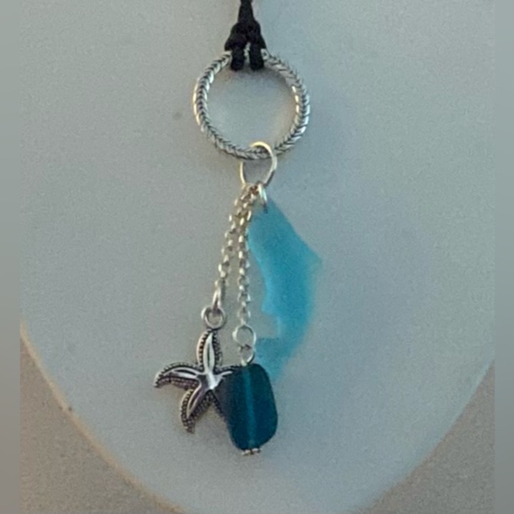 NEW cultured sea glass necklace